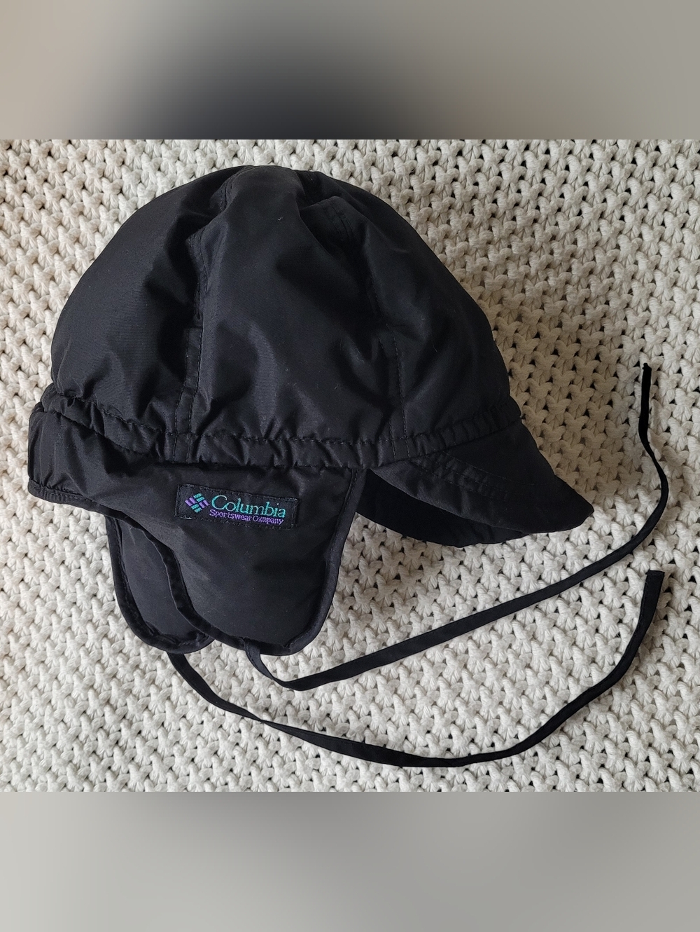 Columbia Down Trapper Hat, Black